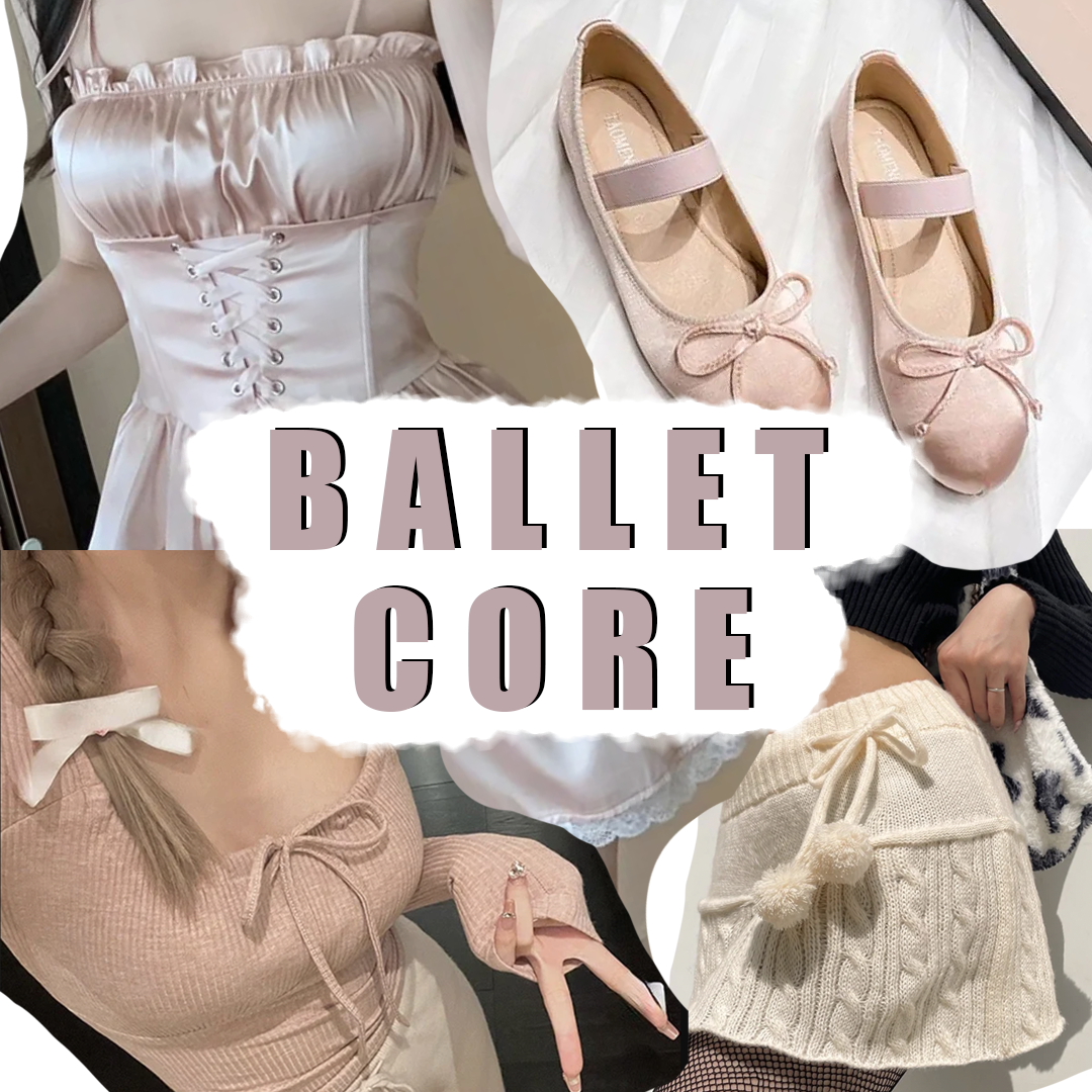 Balletcore Pink Pilates Princess Ribbed Knit Baby Top(Pink/Black) – The  Kawaii Factory