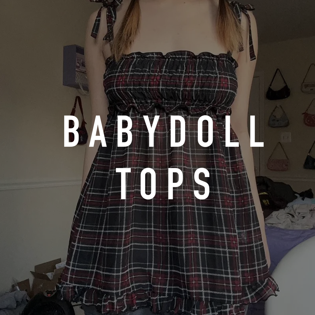 BABYDOLL TOPS The Kawaii Factory BABYDOLL TOPS The Kawaii Factory