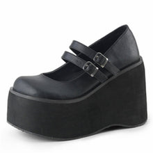 Harajuku Aesthetic Fashion Goth Grunge Chunky Platform Mary Jane Shoes
