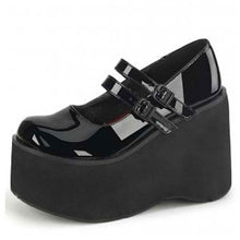 Harajuku Aesthetic Fashion Goth Grunge Chunky Platform Mary Jane Shoes