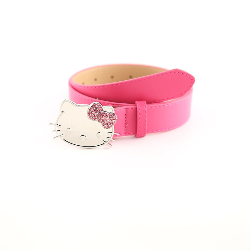 Harajuku Kawaii Y2K Aesthetic Hello Kitty Belt The Kawaii Factory Harajuku Kawaii Y2K Aesthetic Hello Kitty Belt The Kawaii Factory