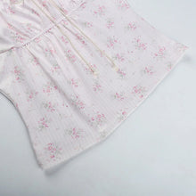 womens coquette tank top ditsy floral babydoll milkmaid top