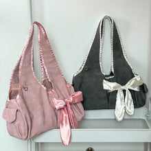womens coquette bag purse pink black