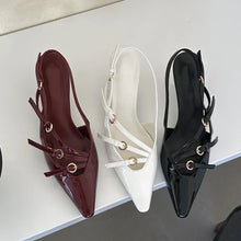 womens sling back kitten heels black dark red heel shoes white slingback low heel pumps