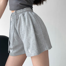 Harajuku Kawaii Aesthetic Heart Embroidered Sweatpants Shorts