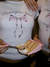 coquette tshirt protect your heart top