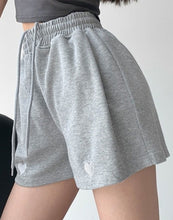 Harajuku Kawaii Aesthetic Heart Embroidered Sweatpants Shorts