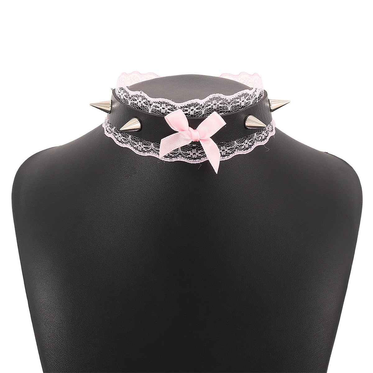 Lace Bow Choker Necklace