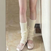Kawaii Balletcore Aesthetic Gyaru Rib Knit Leg Warmers Slouchy Socks