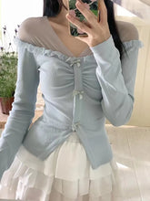 womens kawaii outfits coquette top light blue