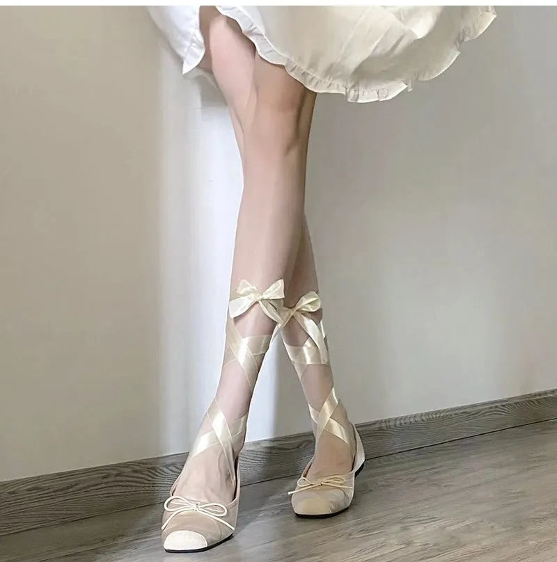 Criss Cross Ballet Flats