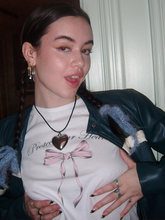 cute aesthetic tshirt with pink bow