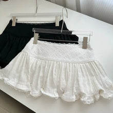 womens frilly mini skirts black white coquette aesthetic clothes