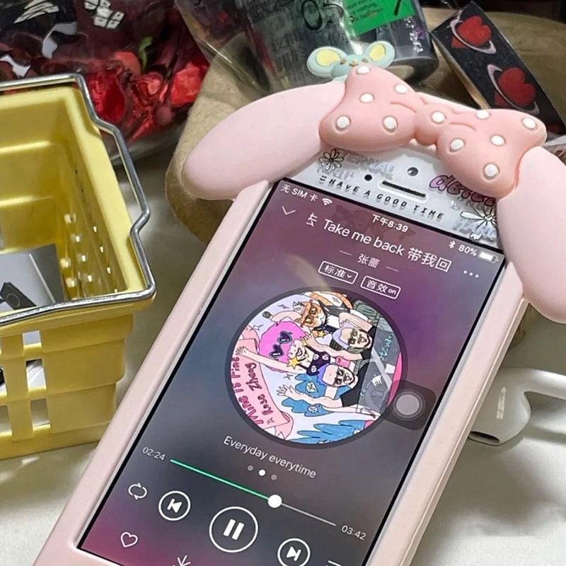 Kawaii Aesthetic Y2K Retro Anime My Melody iPhone Case The Kawaii Factory Kawaii Aesthetic Y2K Retro Anime My Melody iPhone Case The Kawaii Factory