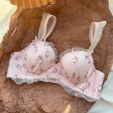 womens kawaii underwear hello kitty bra pink