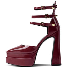 womens coquette shoes platform pointed toe heels pumps cherry red heels shoes
