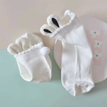 Kawaii Aesthetic Bunny Ear Ruffle Ankle Socks