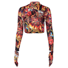 blackpink lisa flame top