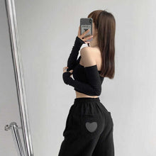 Korean Fashion Sexy Off Shoulder Tube Top Bodysuit with Sleeves (Black/White/Gray)