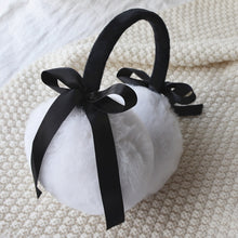 coquette white fluffy ear muffs