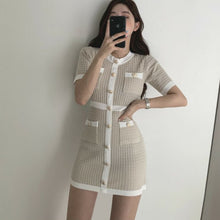 old money aesthetic dress womens modest short sleeve mini dress