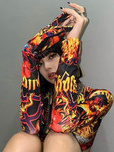 blackpink lisa flame top