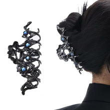 Y2K Raver Girl Aesthetic Tribal Design Claw Clip Hairclip