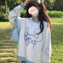 Kawaii Aesthetic Cinnamoroll Ice Cream Knit Sweater