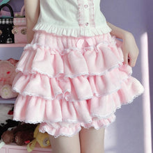 womens pink ruffle bloomers