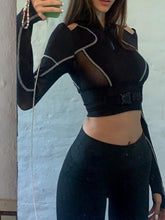 Korean Fashion Gorpcore Techwear Long Sleeve Top