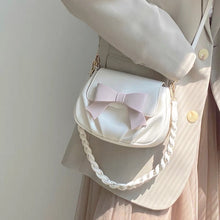 Kawaii Coquette Aesthetic Dollette Baby Pink Bow Shoulder Bag