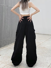 Korean Style Gorpcore Aesthetic Drawstring Cargo Pants