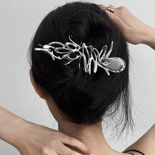 Y2K Raver Girl Aesthetic Tribal Design Claw Clip Hairclip