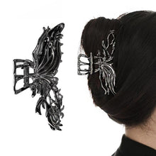 Y2K Raver Girl Aesthetic Tribal Design Claw Clip Hairclip