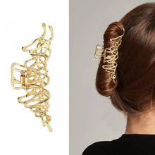 Y2K Raver Girl Aesthetic Tribal Design Claw Clip Hairclip