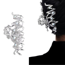 Y2K Raver Girl Aesthetic Tribal Design Claw Clip Hairclip