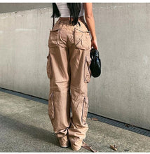 Korean Style Y2K Gorpcore Aesthetic Cargo Pants Jeans