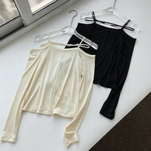 Korean Aesthetic Blackpink Inspired Jennie Kim Off Shoulder Crop Top