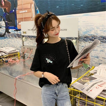 Harajuku Embroidered Space Station Tshirt (4 Colors)