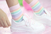 Harajuku Pastel Rainbow Socks