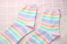 Harajuku Pastel Rainbow Socks