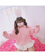 Harajuku Heart Elbow Patch Hoodie