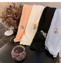 Harajuku Embroidered Space Station Tshirt (4 Colors)