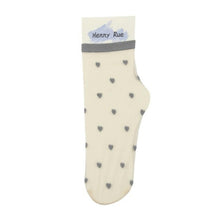 Harajuku Sheer Heart Pattern Socks (7 Colors)