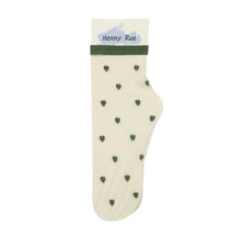 Harajuku Sheer Heart Pattern Socks (7 Colors)
