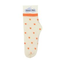 Harajuku Sheer Heart Pattern Socks (7 Colors)
