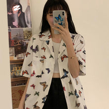 Harajuku Street Style Oversized Butterfly Shirt
