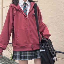 Harajuku Kawaii Fashion Aesthetic Zip Up Fruit Hoodie (5 Colors)