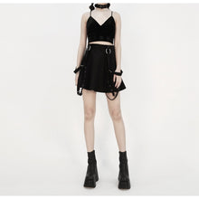 Harajuku Yami Kawaii Fashion Gothic Suspender Mini Skirt