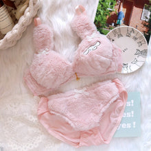 Harajuku Kawaii Fashion Plush Cinnamoroll Lingerie Set